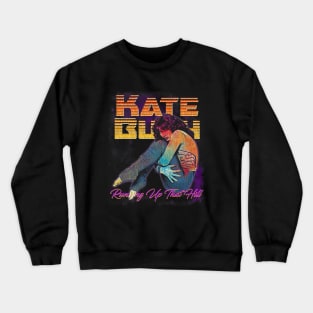 Vintage Galaxy Kate Bush Fanart Design Crewneck Sweatshirt